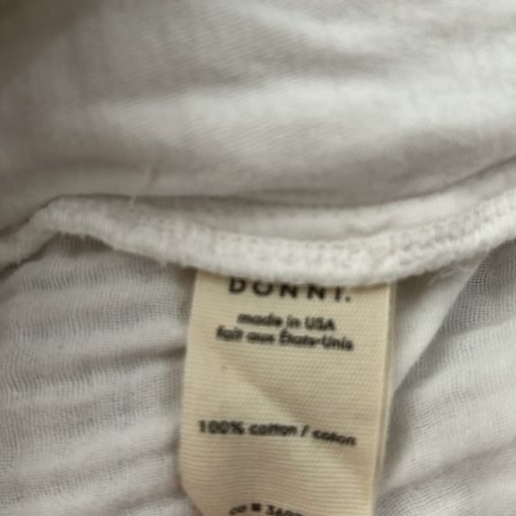 DONNI. white pant - size S - Picture 3 of 4